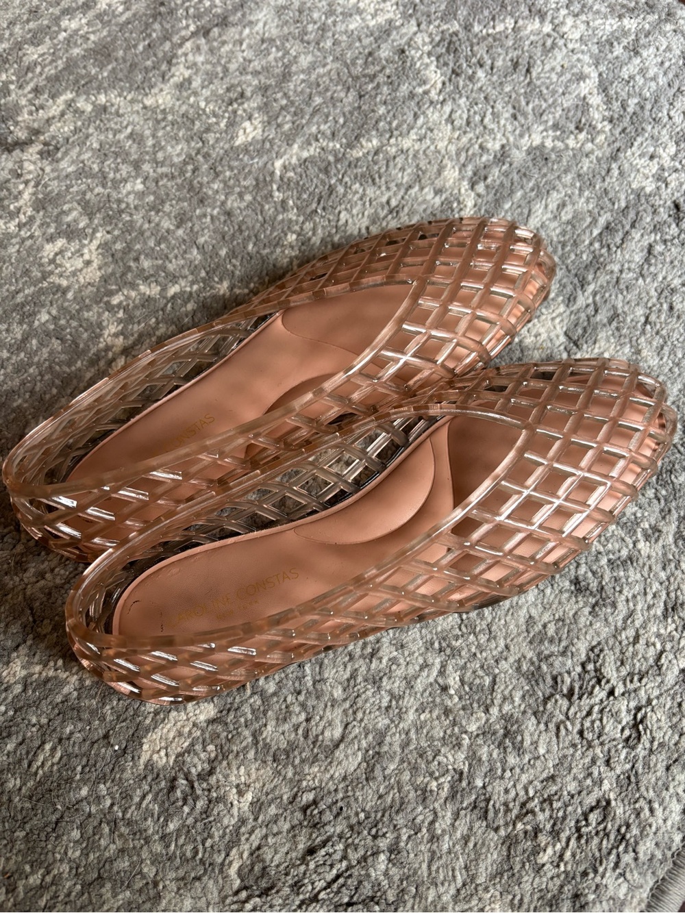 NWOT Caroline Constas Jelly Ballet Flats - Women